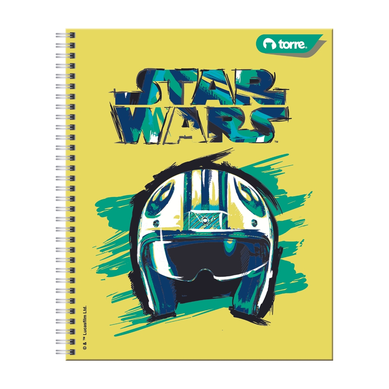 Torre - Cuaderno Universitario Star Wars 7M 100H 7