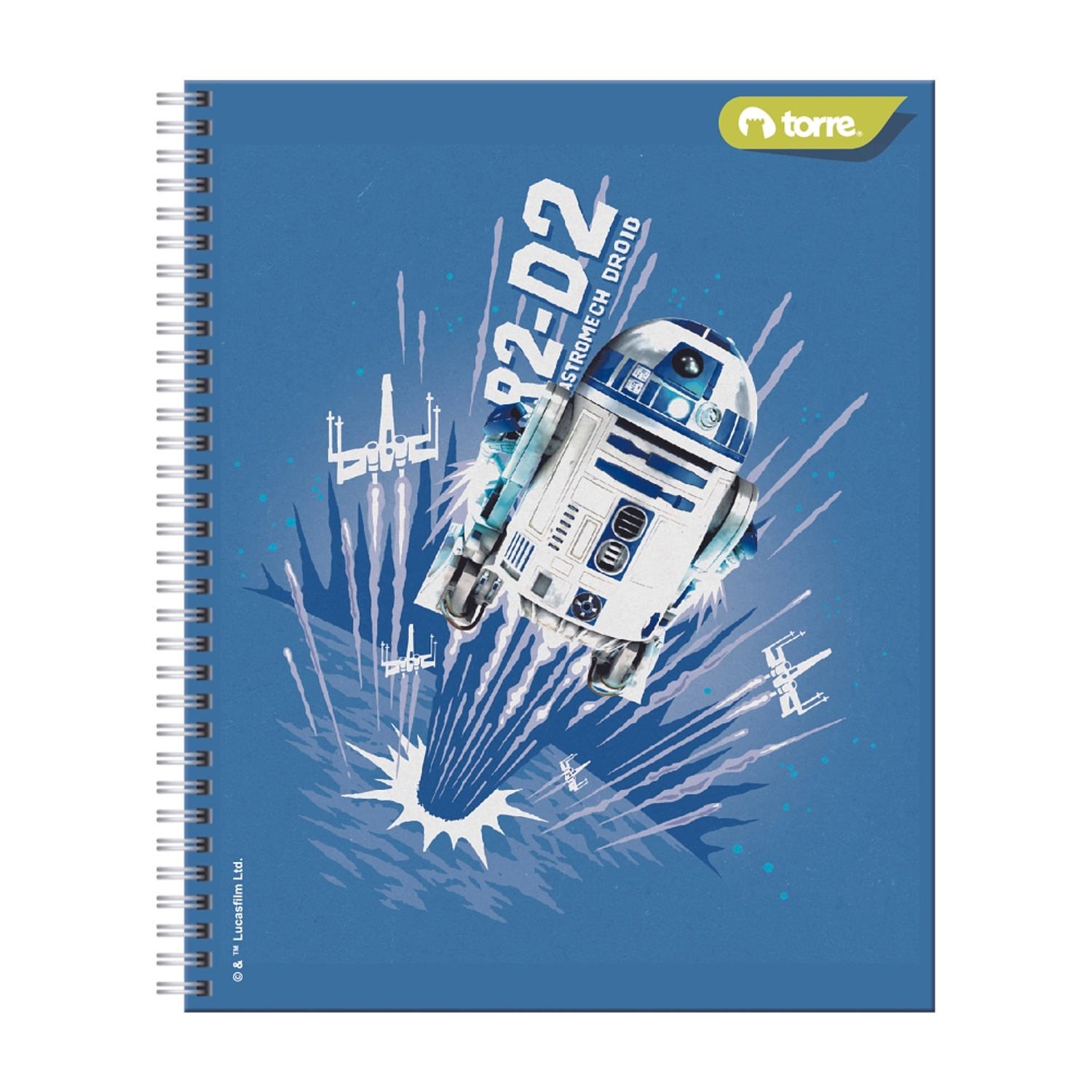 Torre - Cuaderno Universitario Star Wars 7M 100H 8