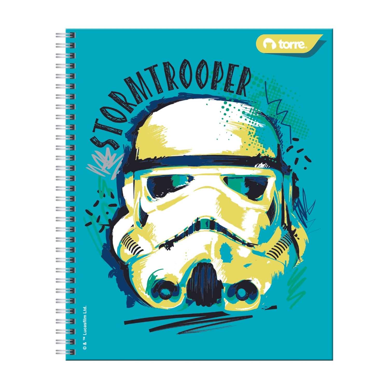Torre - Cuaderno Universitario Star Wars 7M 100H 12
