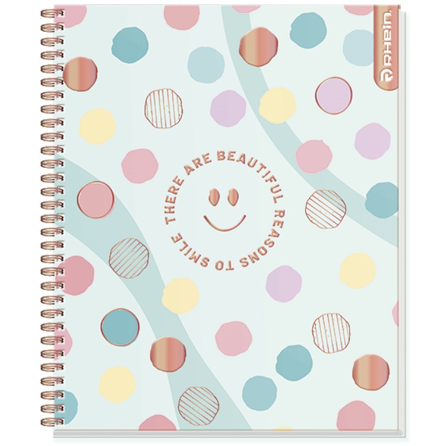 Rhein - Cuaderno Universitario Pastel 100H 1