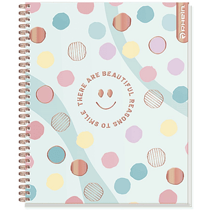 Rhein - Cuaderno Universitario Pastel 100H