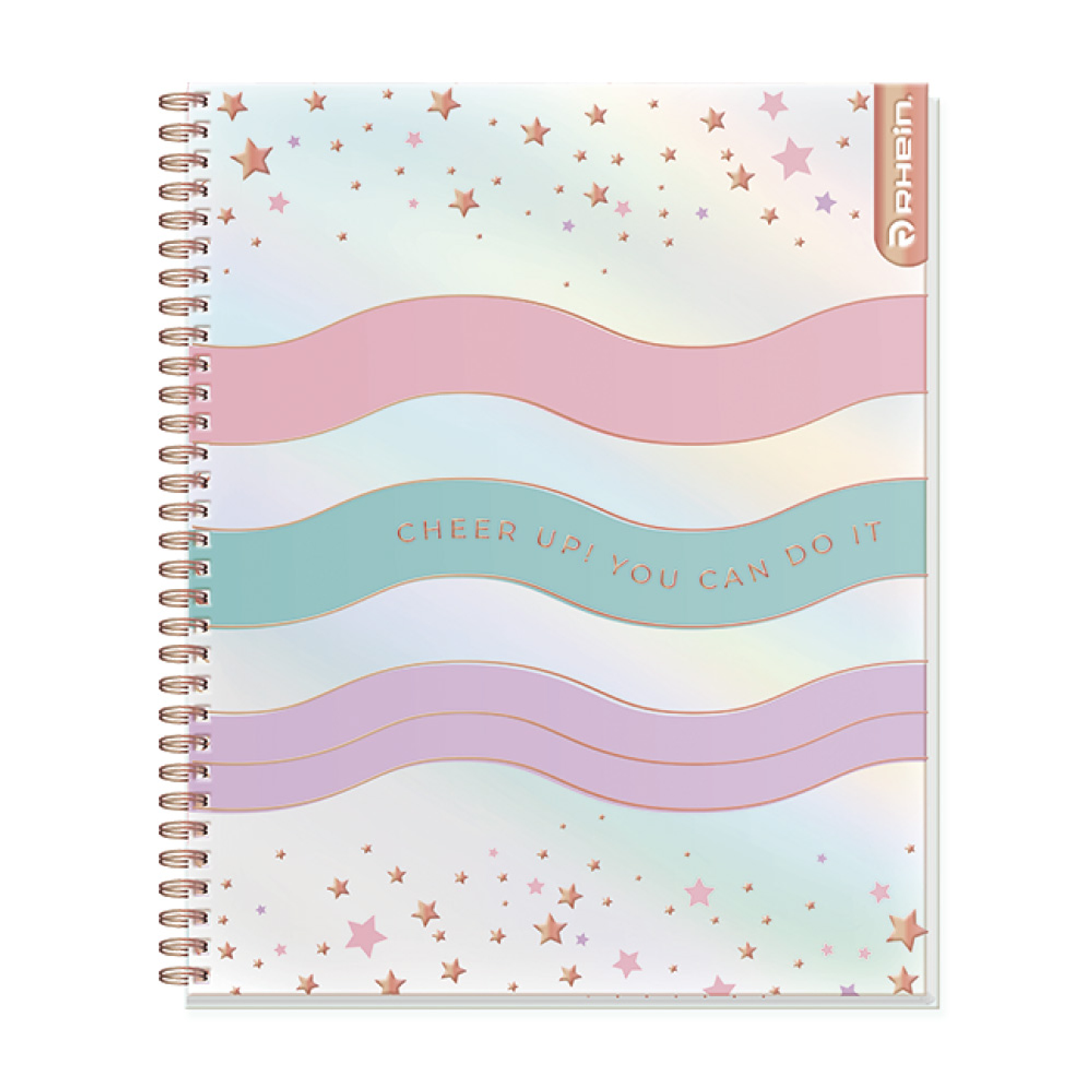 Rhein - Cuaderno Universitario Pastel 100H 5