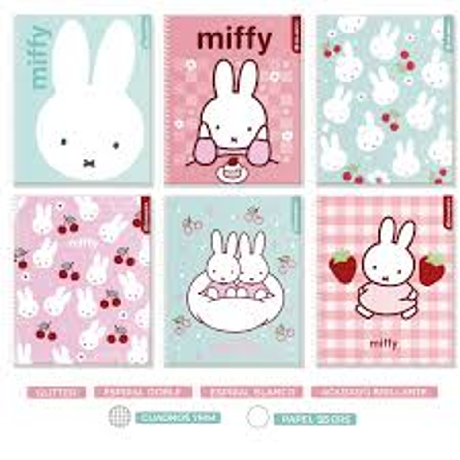 Rhein - Cuaderno Universitario Miffy 2 100H 6