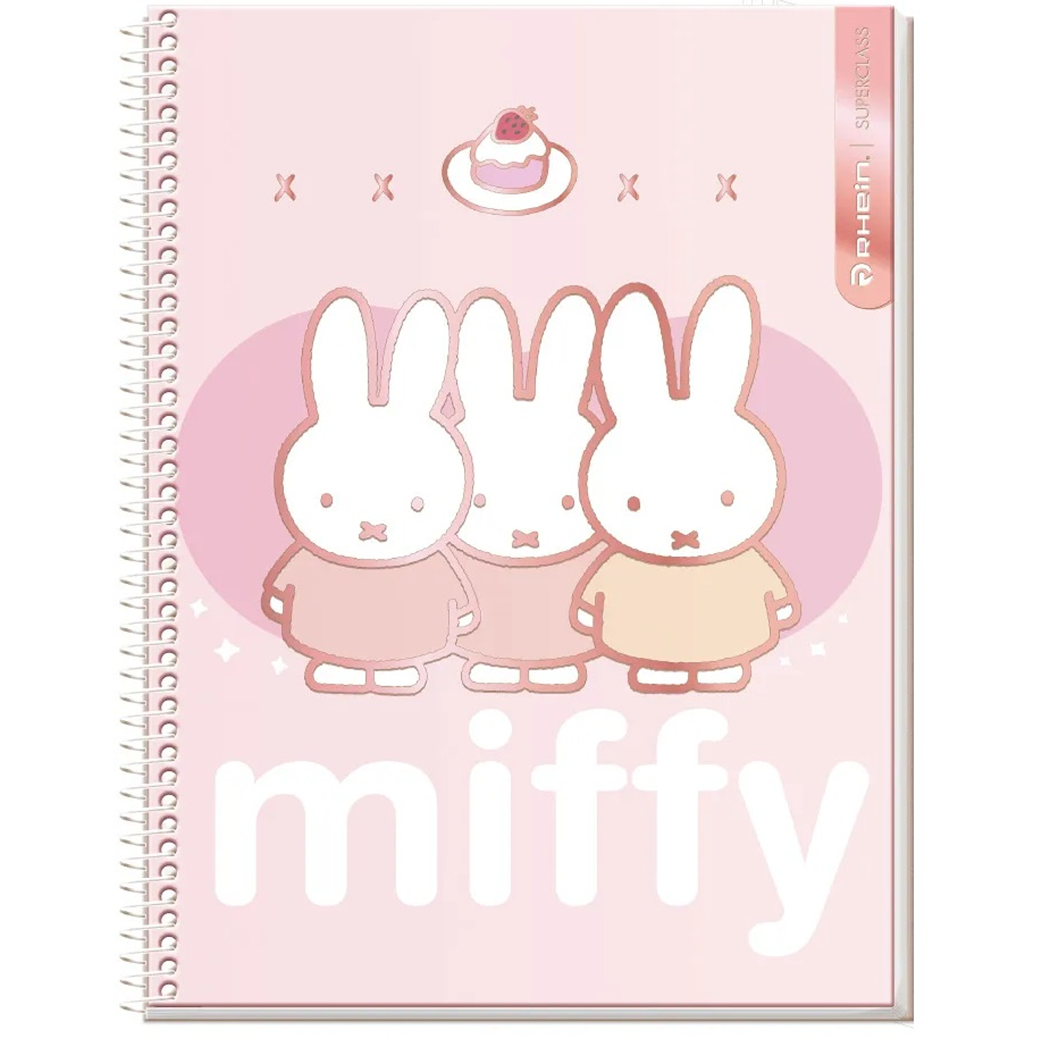 Rhein - Cuaderno SuperClass Triple - Miffy 120H 1
