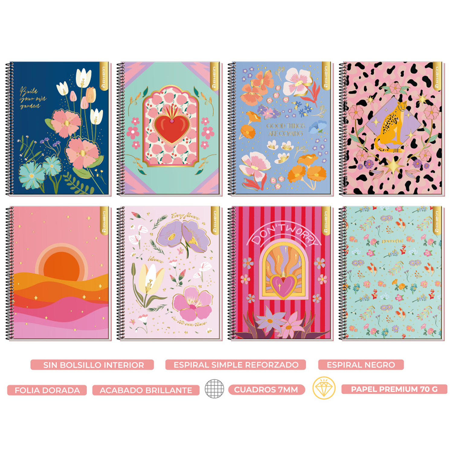 Rhein - Cuaderno Triple Femme 120H 7