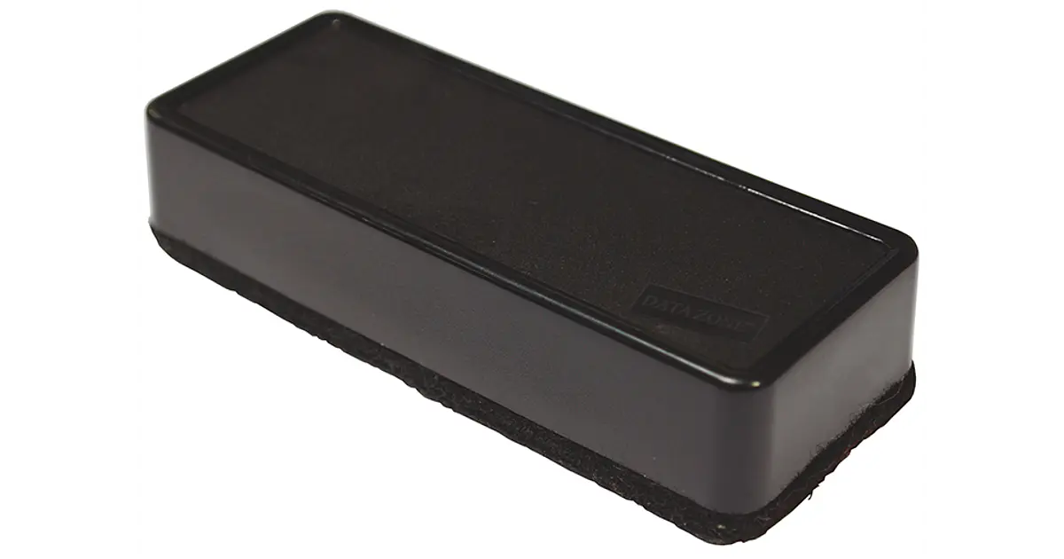 Datazone - Borrador Plastico Negro