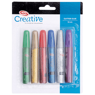 Adix - Glitter Glue 10ml 6u
