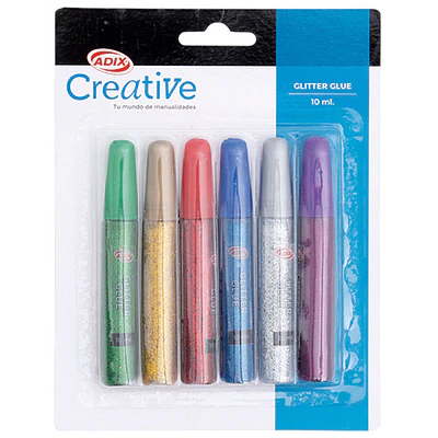 Adix - Glitter Glue 10ml 6u