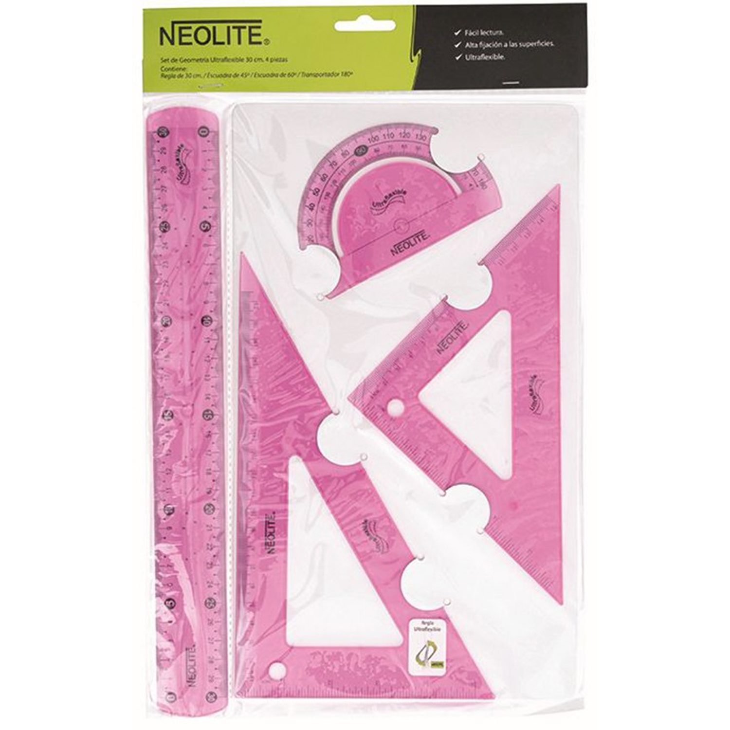 NEOLITE - Set Geometria Ultraflexible 30cm