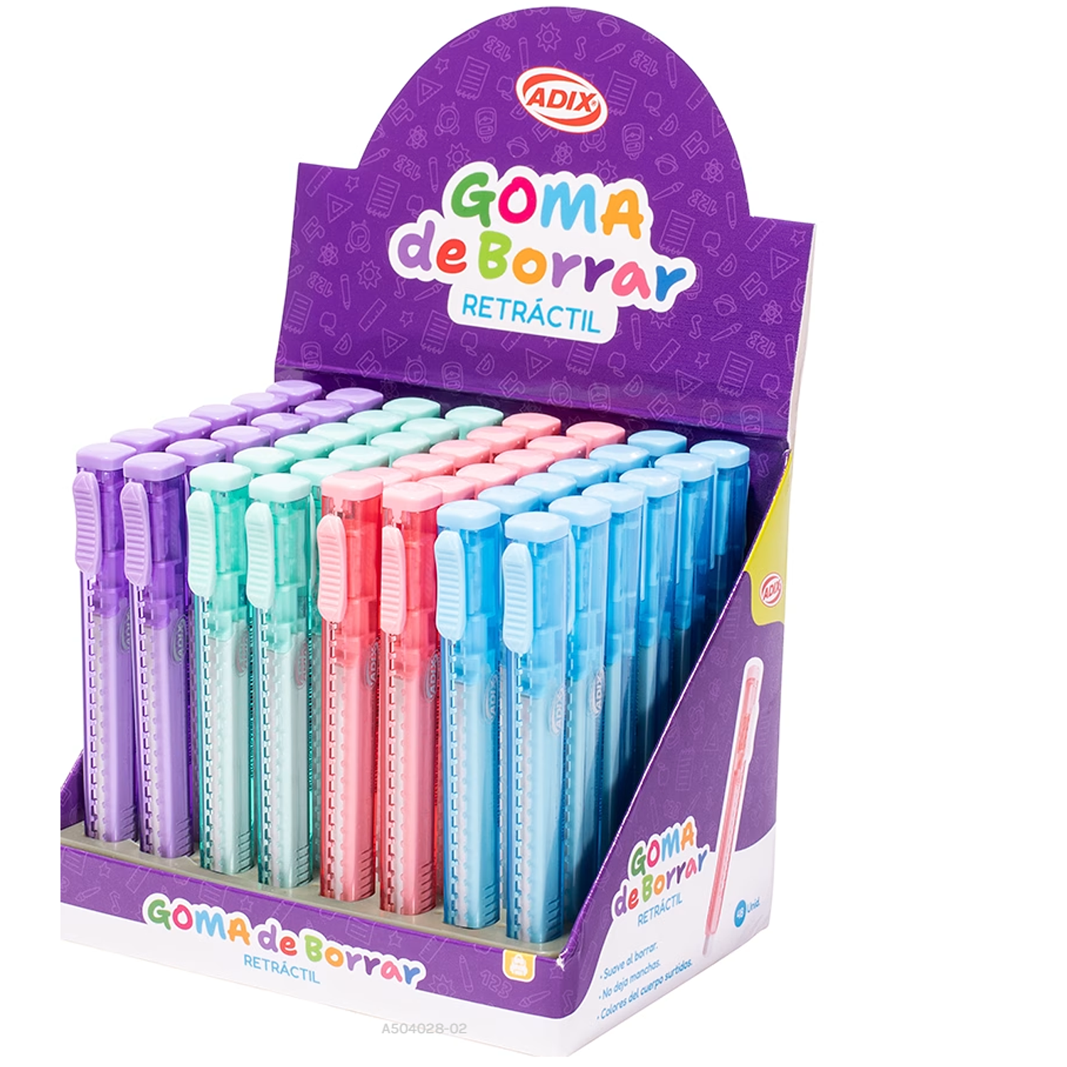 Adix - Goma Borrar Lapiz Retractil 2