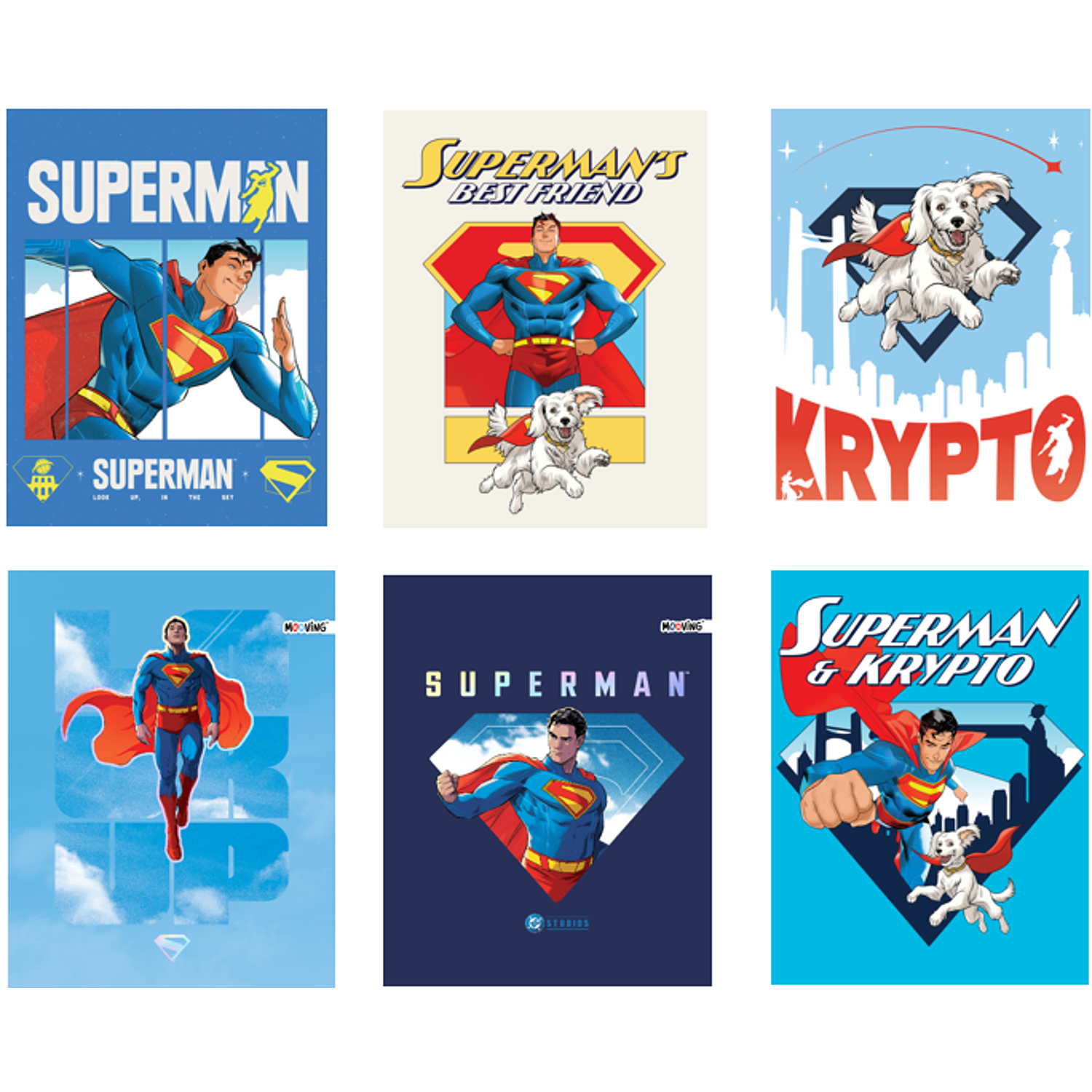 Mooving - Cuaderno Universitario - Superman 