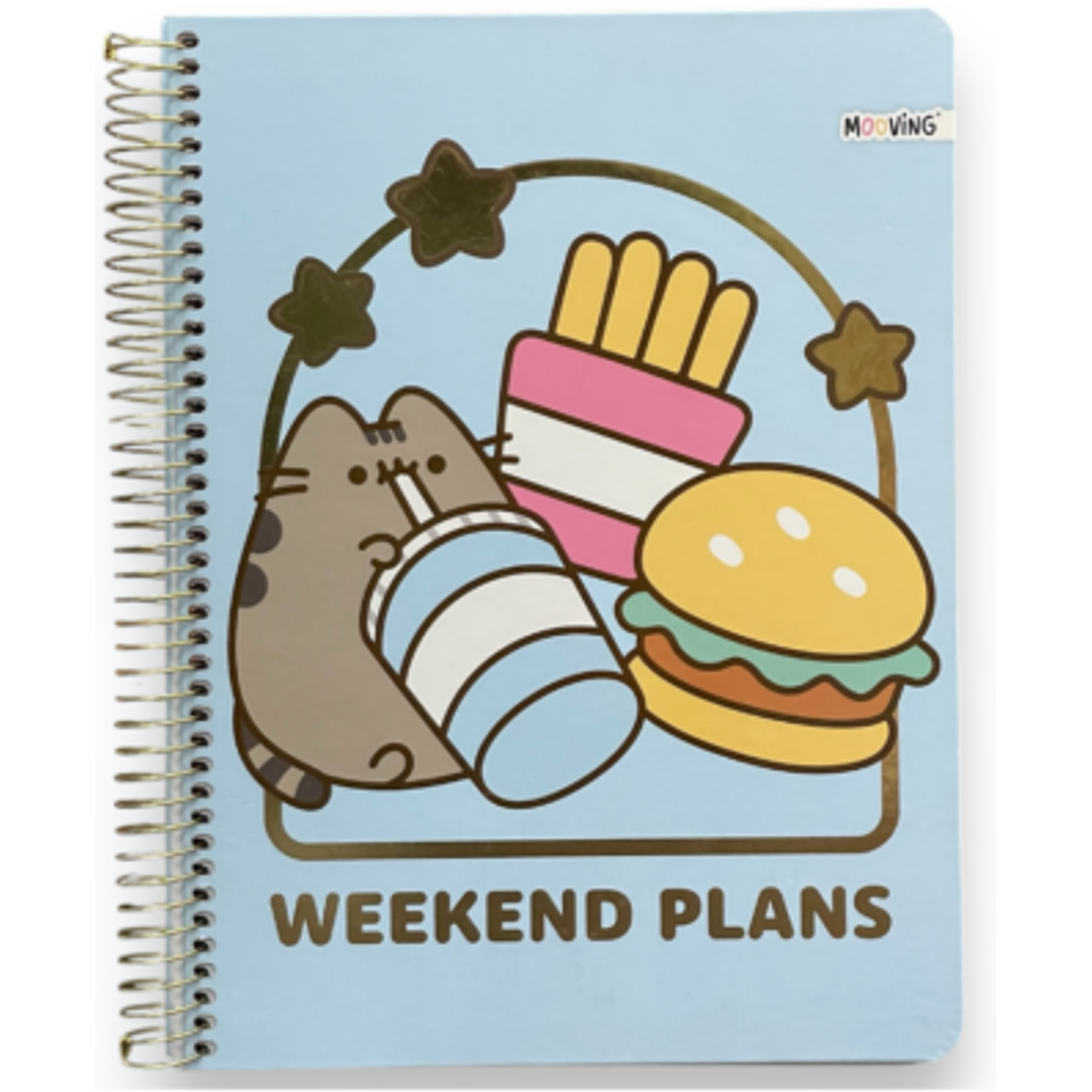 Mooving - Cuaderno Triple - Pusheen 1