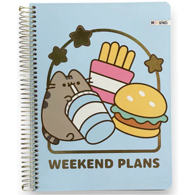Mooving - Cuaderno Triple - Pusheen