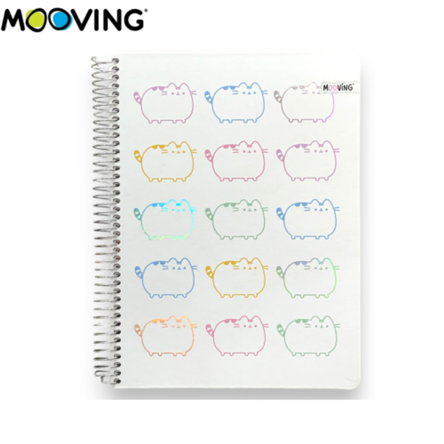 Mooving - Cuaderno Triple - Pusheen 3