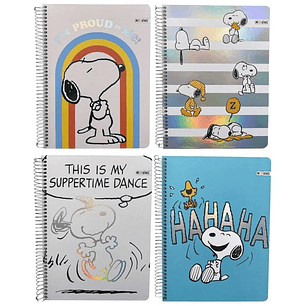 Mooving - Cuaderno Triple - Snoopy