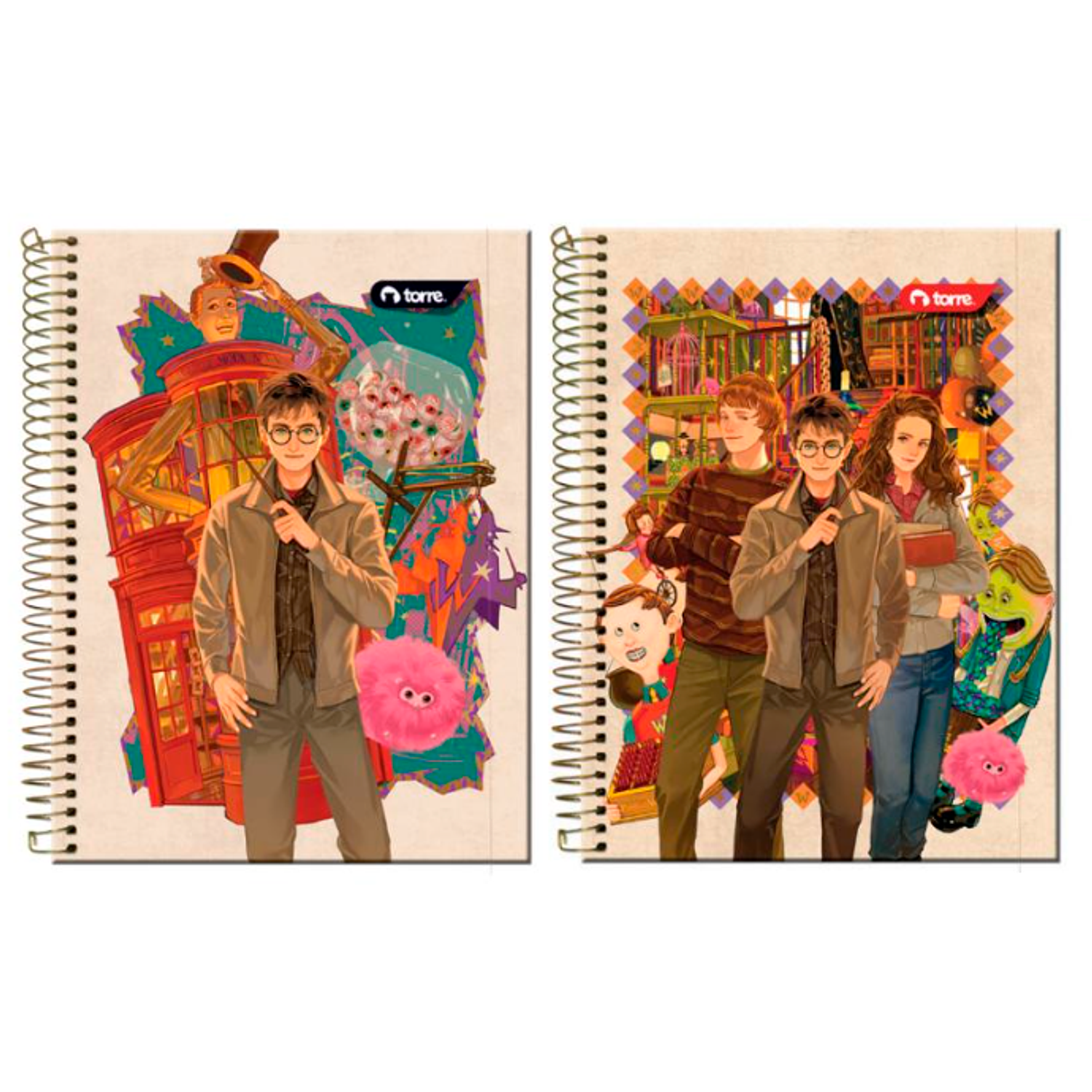 Torre - Cuaderno Triple - Harry Potter - 150 Hjs