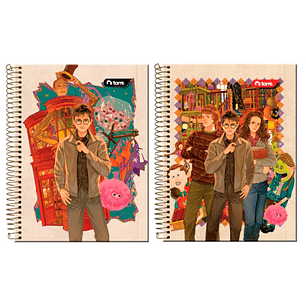 Torre - Cuaderno Triple - Harry Potter - 150 Hjs
