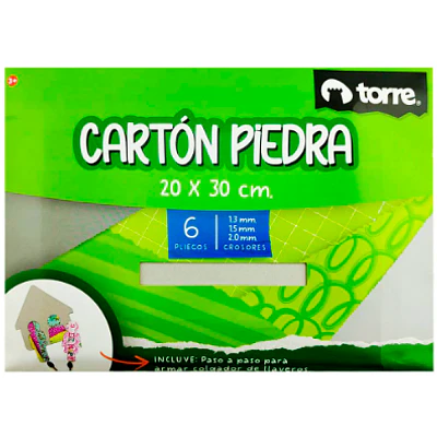 BOLSON DE CARTON PIEDRA 20X30 MM 6 PLIEGOS - TORRE