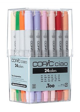 Set Copic Ciao - 24 Marcadores