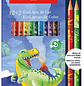 Faber Castell - Lapices de Colores Dinosaurio - 12 Colores + 2 - Miniatura 1