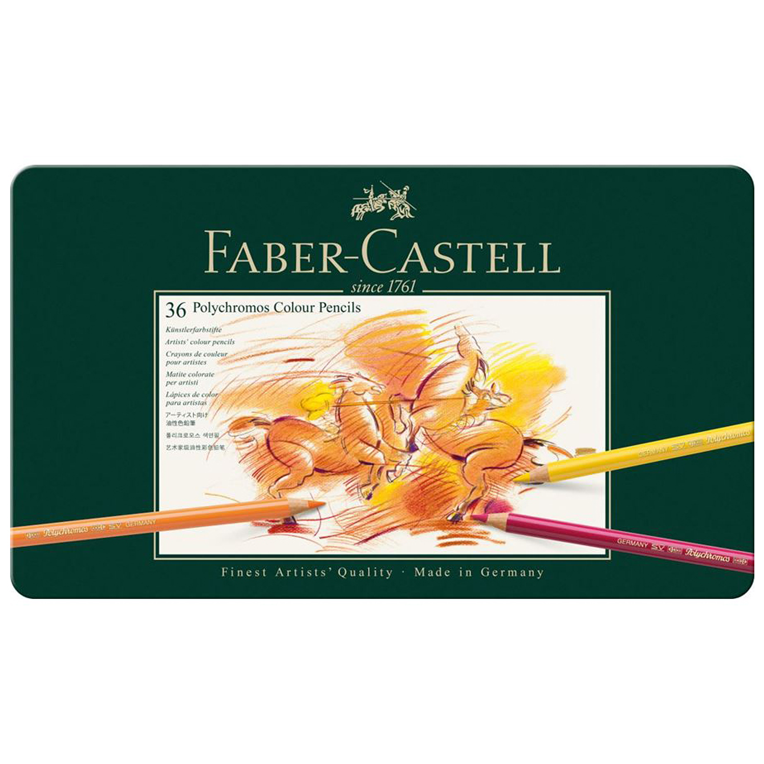 Faber Castell - Lapices de Colores Polychromos - 36 Colores 1