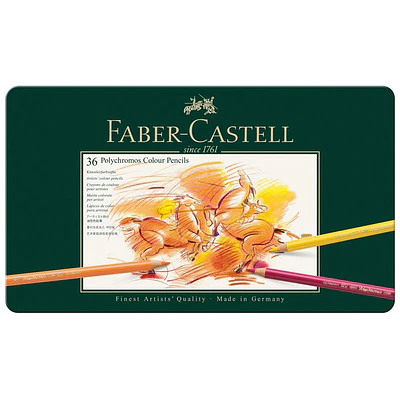 Faber Castell - Lapices de Colores Polychromos - 36 Colores