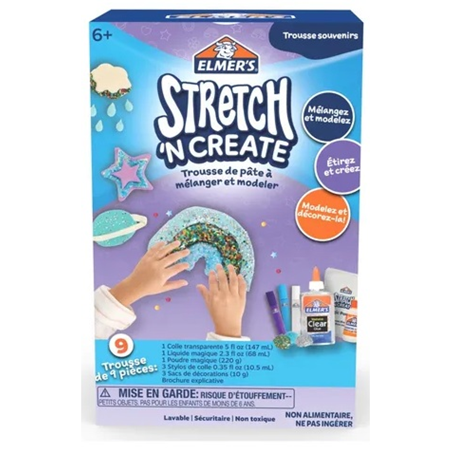 Elmers - Kit para Hacer Slime - 9 Un 1