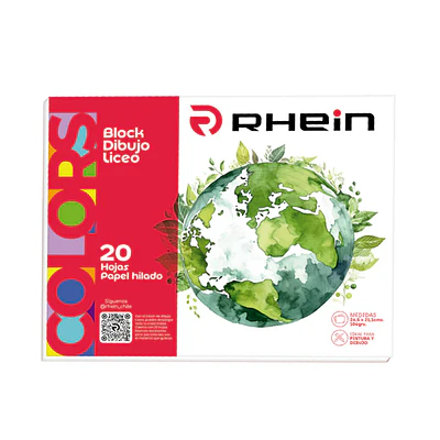 Rhein - Block de Dibujo Liceo 60 20 Hojas