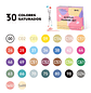 Arrtx- Marcadores Acrílicos De 30 Colores Vibrantes (Punta Pincel) - Miniatura 2