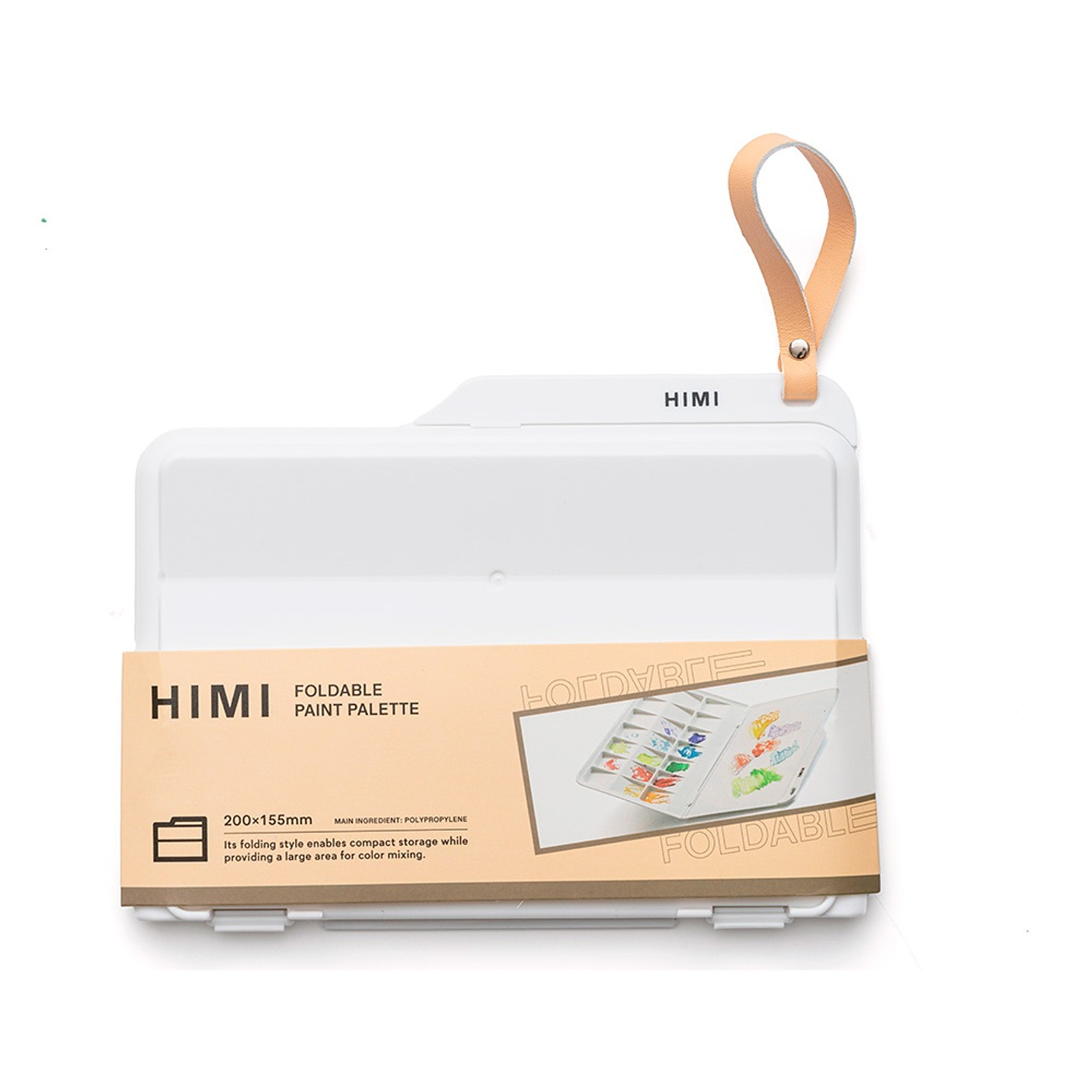 HIMI – Paleta para Mezclar Plegable 20 x 15 cm 1