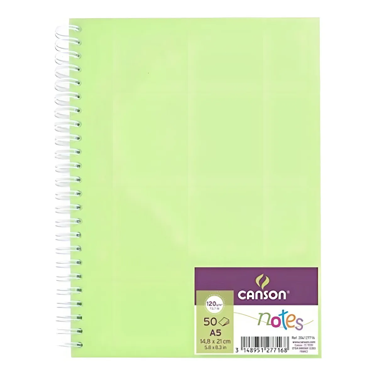 Canson – Cuaderno Notes A5 50 Hojas 120g (14,8 x 21 cm). 1