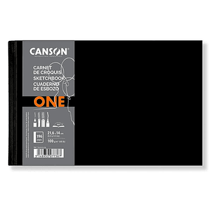 Canson – Libreta Art Book One Encolado Lado Corto 196 Páginas 100g