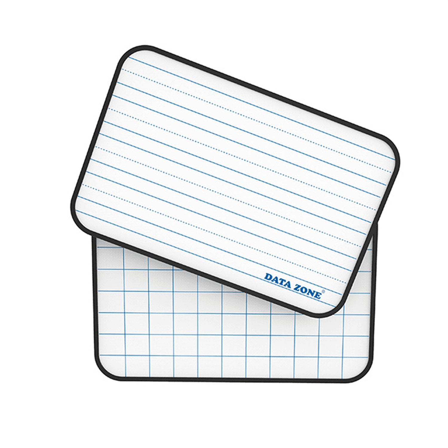 Data zone - Pizarra Caligráfica y Cuadriculada 20x30 cm Reutilizable