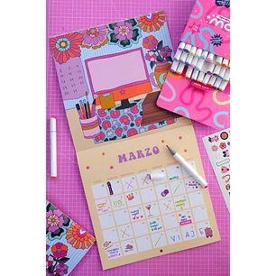 Tere Gott – Coloring Calendar Creativo para Colorear