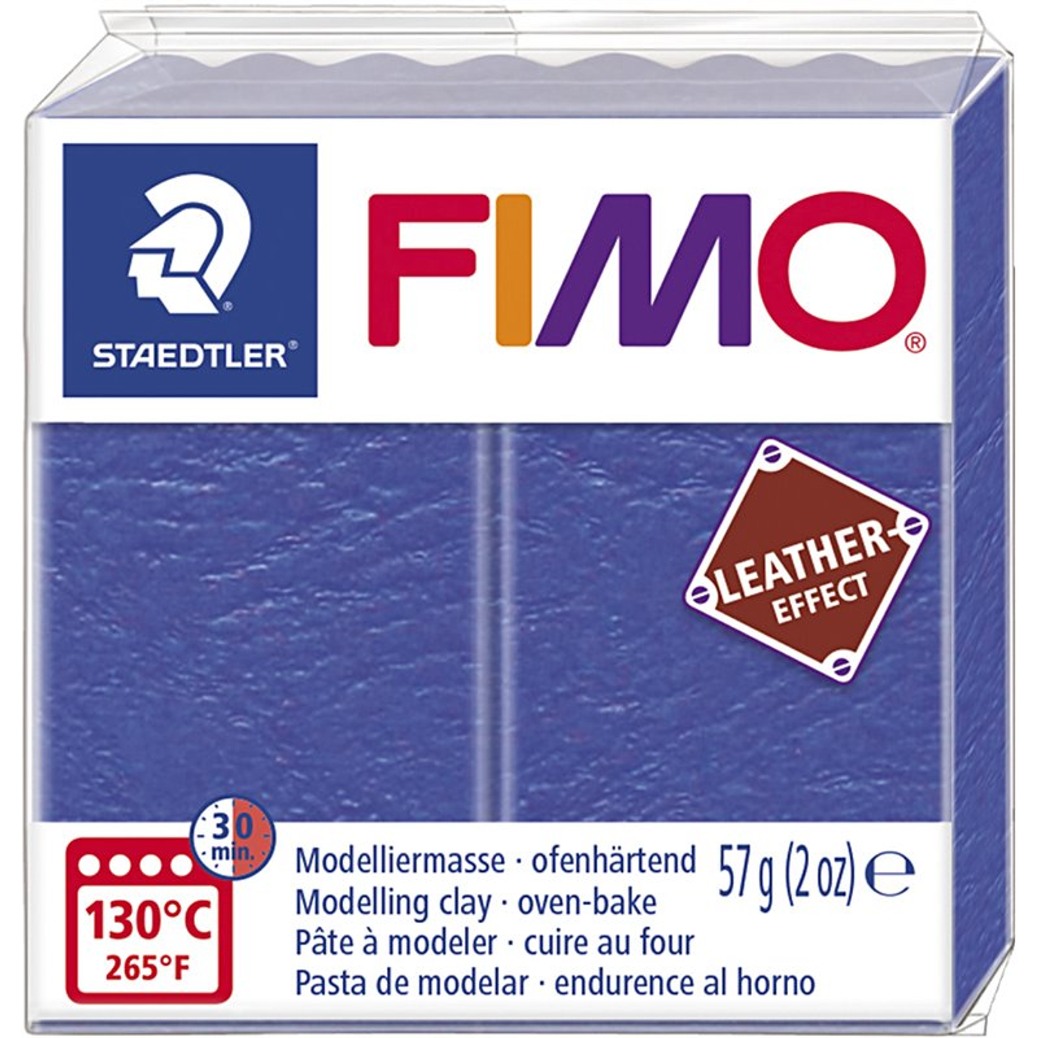 Fimo – Arcilla Polimérica Leather Effect 57g Efecto Cuero 1