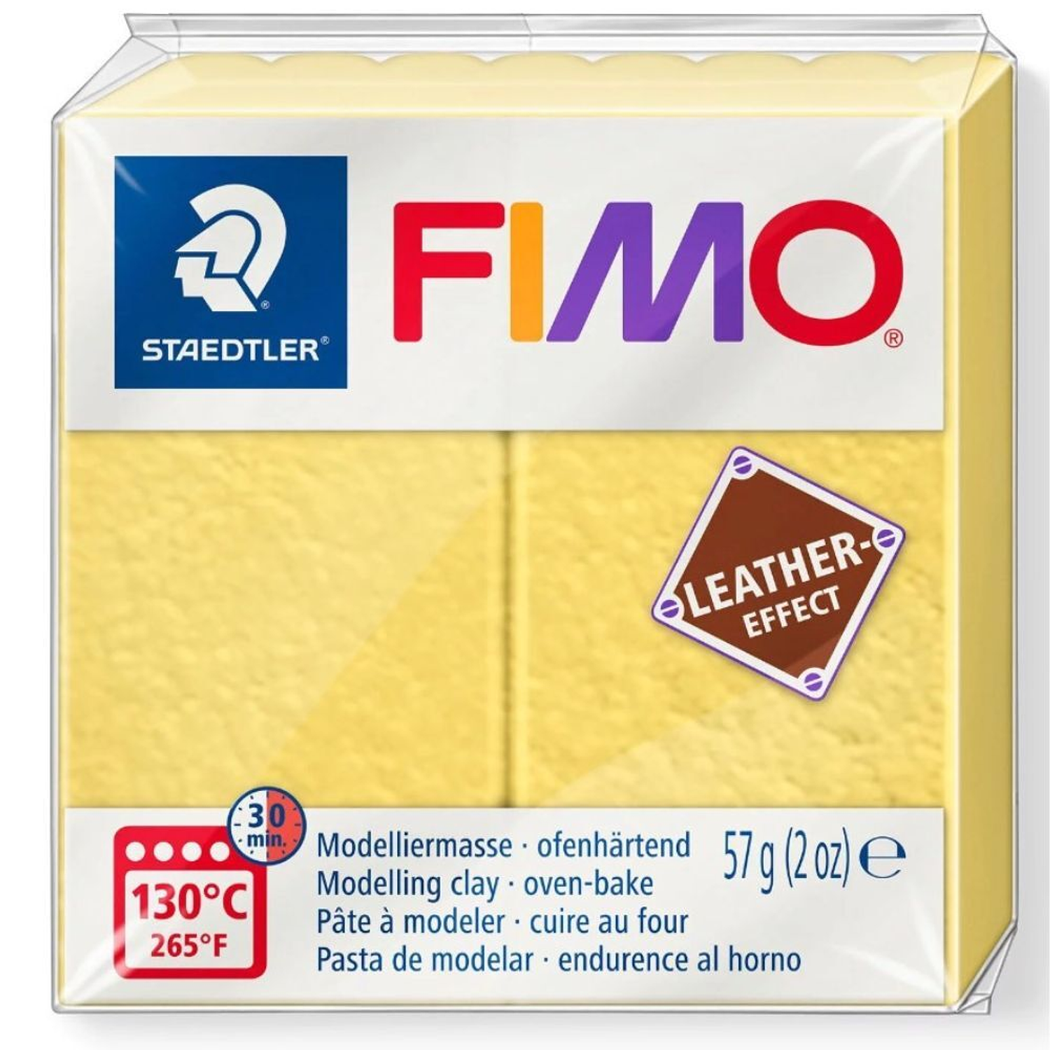 Fimo – Arcilla Polimérica Leather Effect 57g Efecto Cuero 3