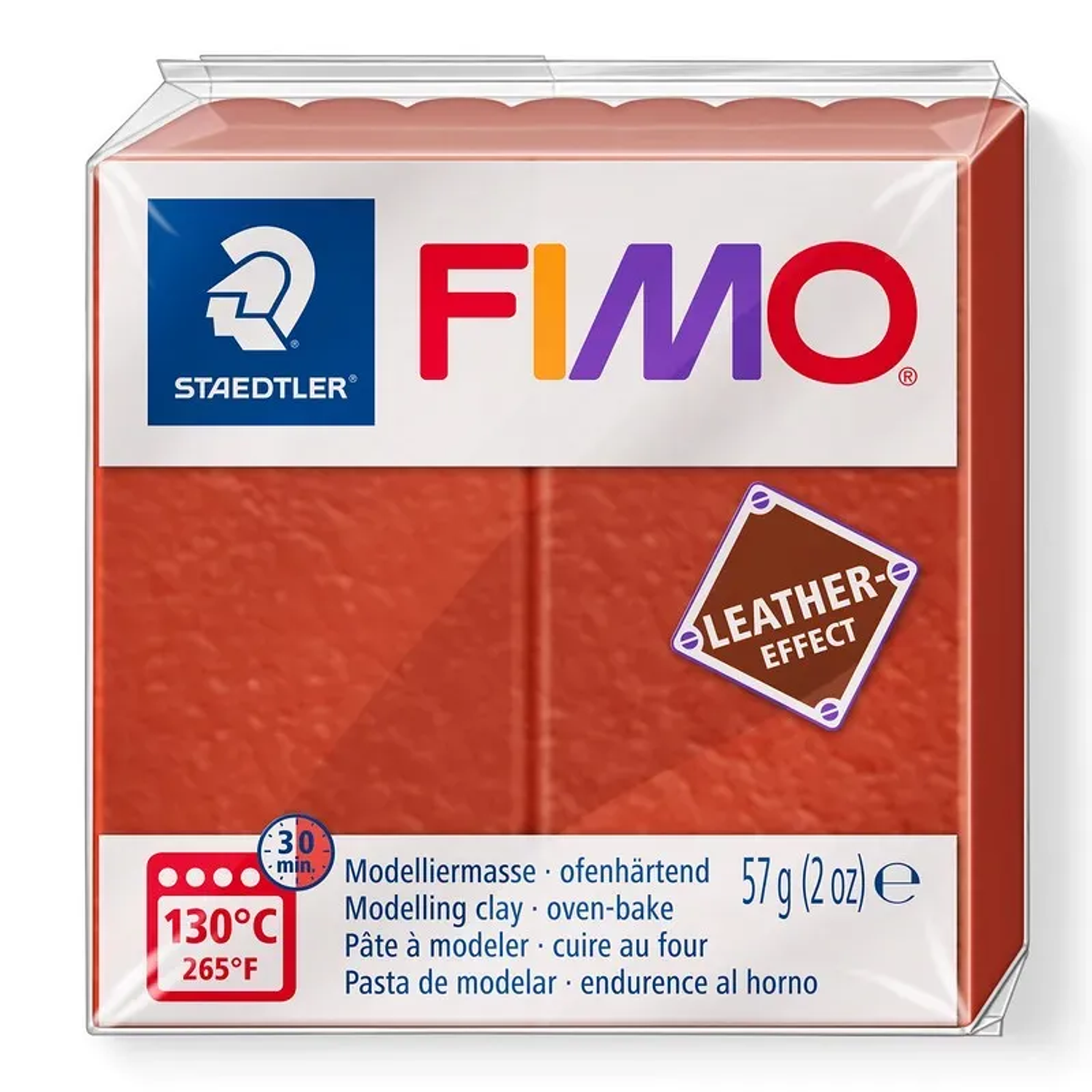 Fimo – Arcilla Polimérica Leather Effect 57g Efecto Cuero 4