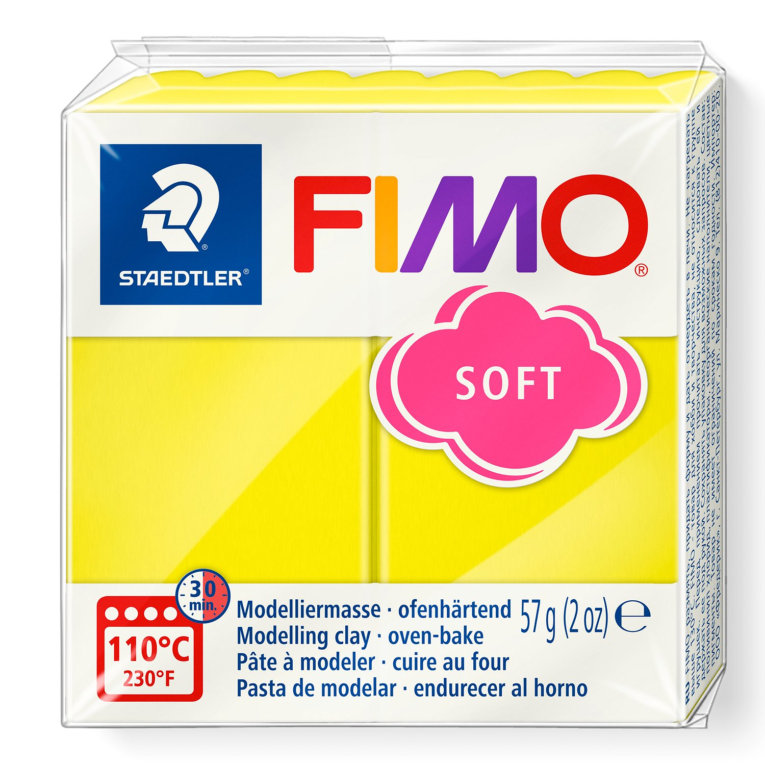 Fimo – Arcilla Polimérica Soft 57g Fácil de Moldear 10