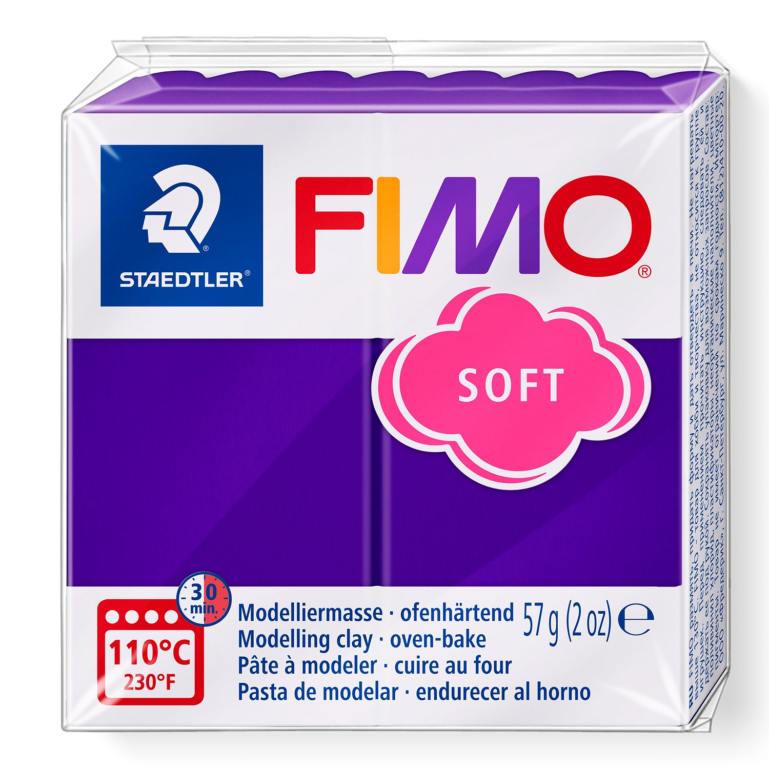 Fimo – Arcilla Polimérica Soft 57g Fácil de Moldear 18