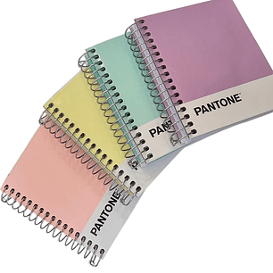 Pantone - Cuaderno Mini Pocket Pastel 9,2x11 cm 100 Hojas