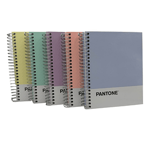 Pantone - Cuaderno Pocket Pastel 100 Hojas Cuadriculadas 5mm