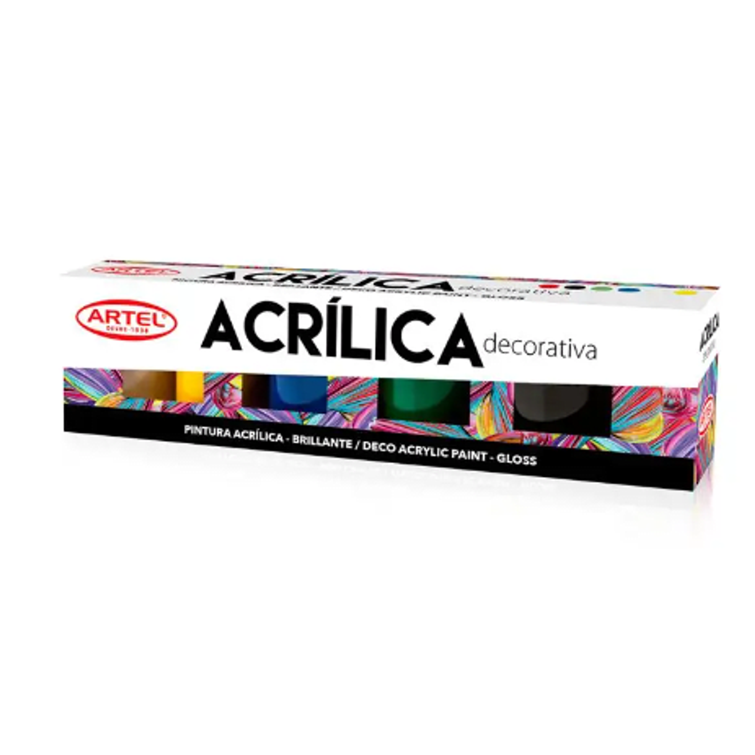 Artel – Pintura Acrílica Decorativa - 6 Colores 15 ml 