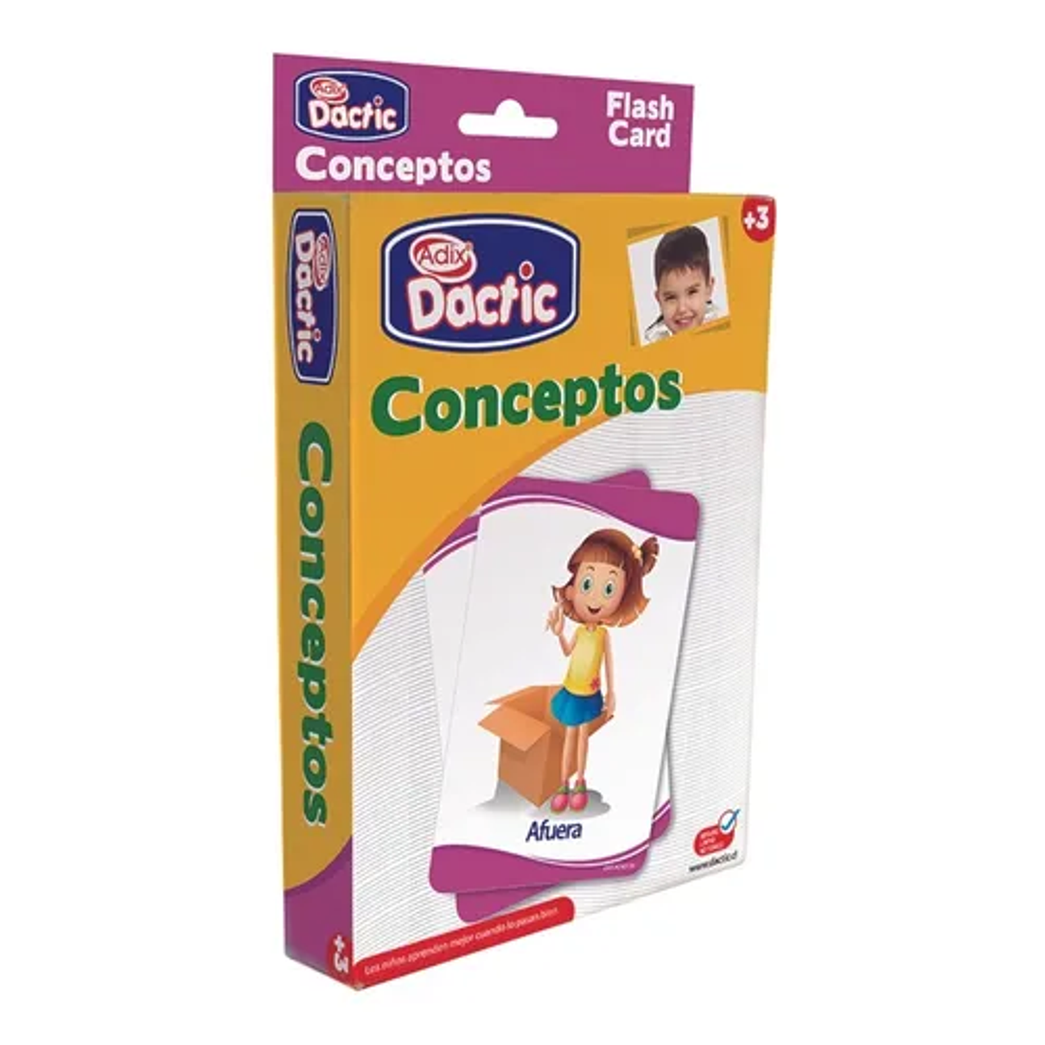 Dactic – Láminas Conceptos 56 Piezas Español e Inglés 1