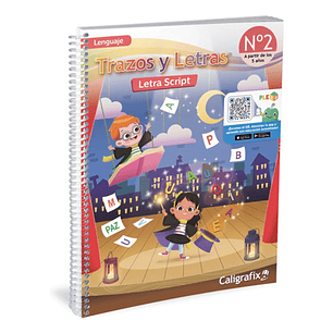 Caligrafix - Libro Trazos y Letras 2 - NUEVA VERSION