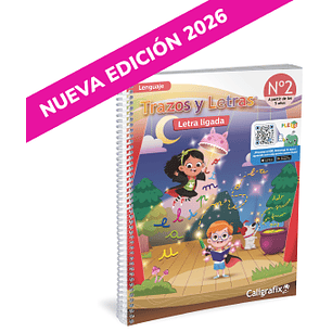Caligrafix - Libro Trazos y Letras 2 - NUEVA VERSION