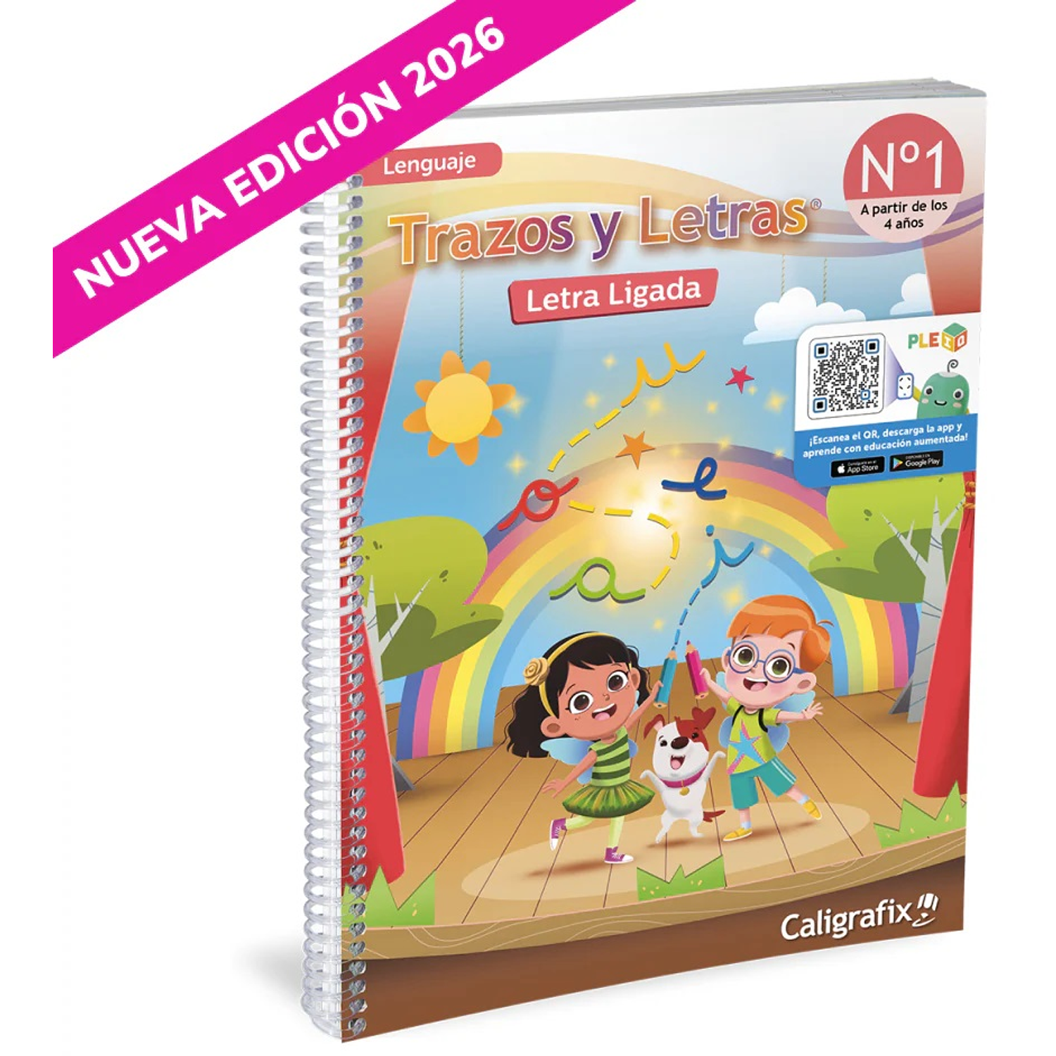 Caligrafix - Libro Trazos y Letras 1 - NUEVA VERSION 1