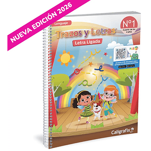 Caligrafix - Libro Trazos y Letras 1 - NUEVA VERSION