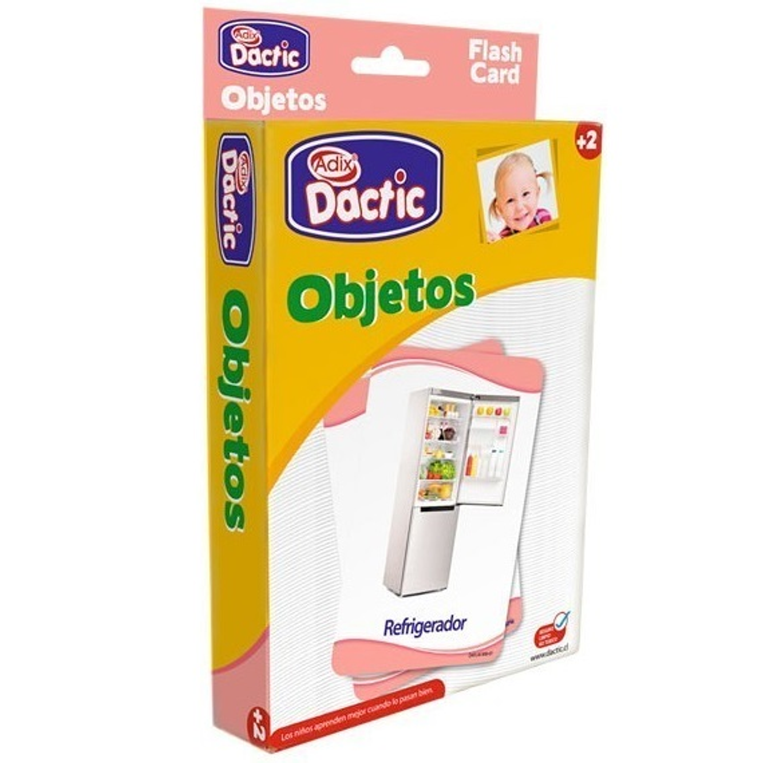 Dactic – Láminas Objetos Español e Inglés 56 Piezas Didácticas