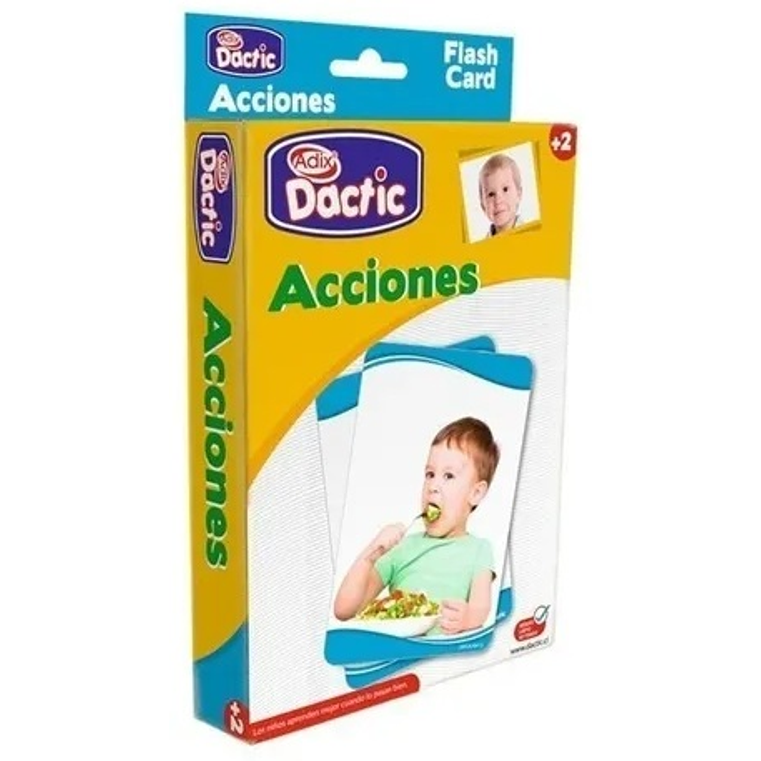 Dactic – Láminas Acciones 56 Piezas Didácticas Español e Inglés