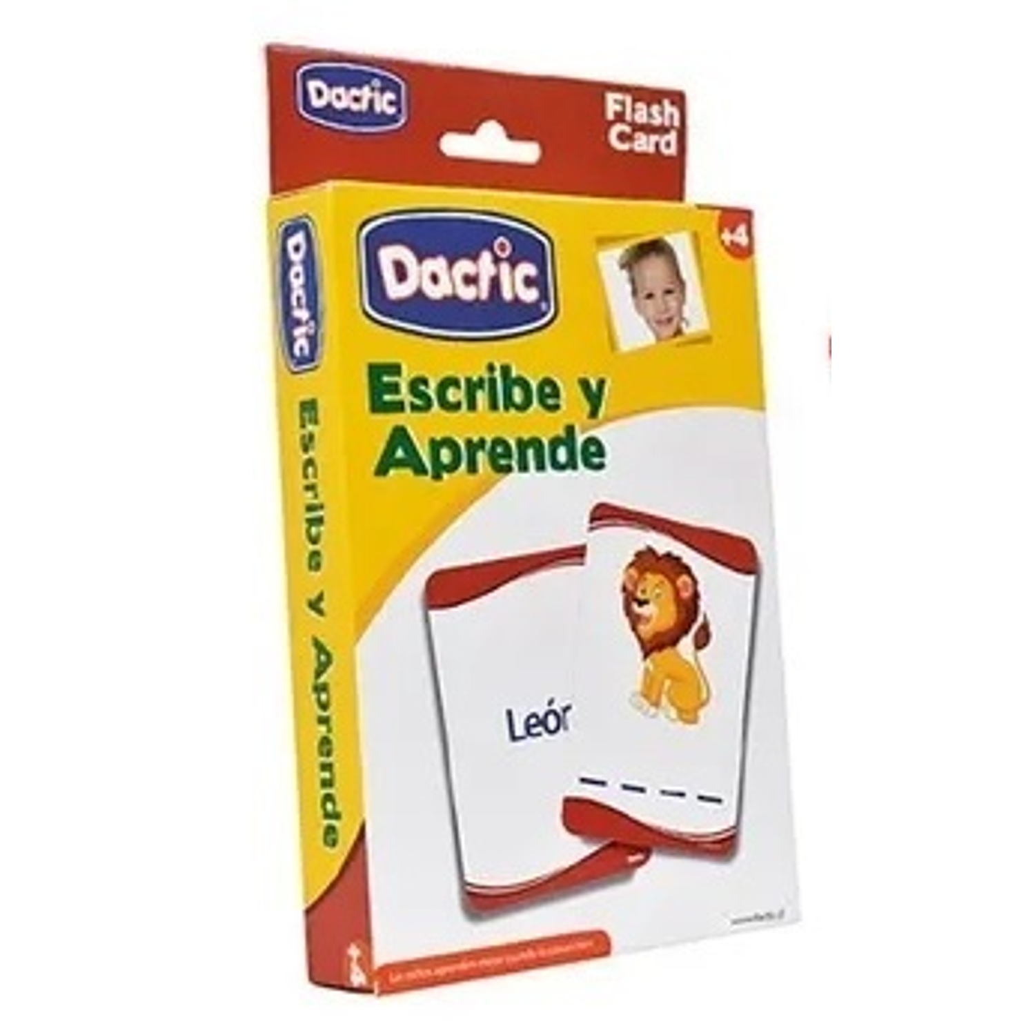 Dactic – Láminas Escribe y Aprende 56 Piezas Didácticas